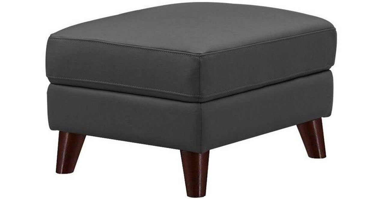 Laguna Leather Sofa Collection, Steel Gray